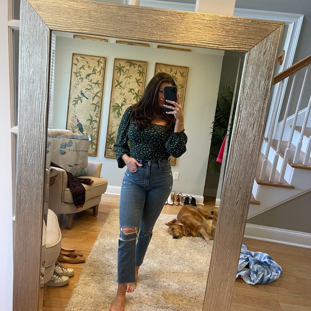 Abercrombie Ankle Straight Jeans